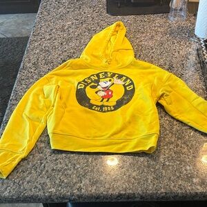 Disneyland Kids Hoodie in Bright Yellow